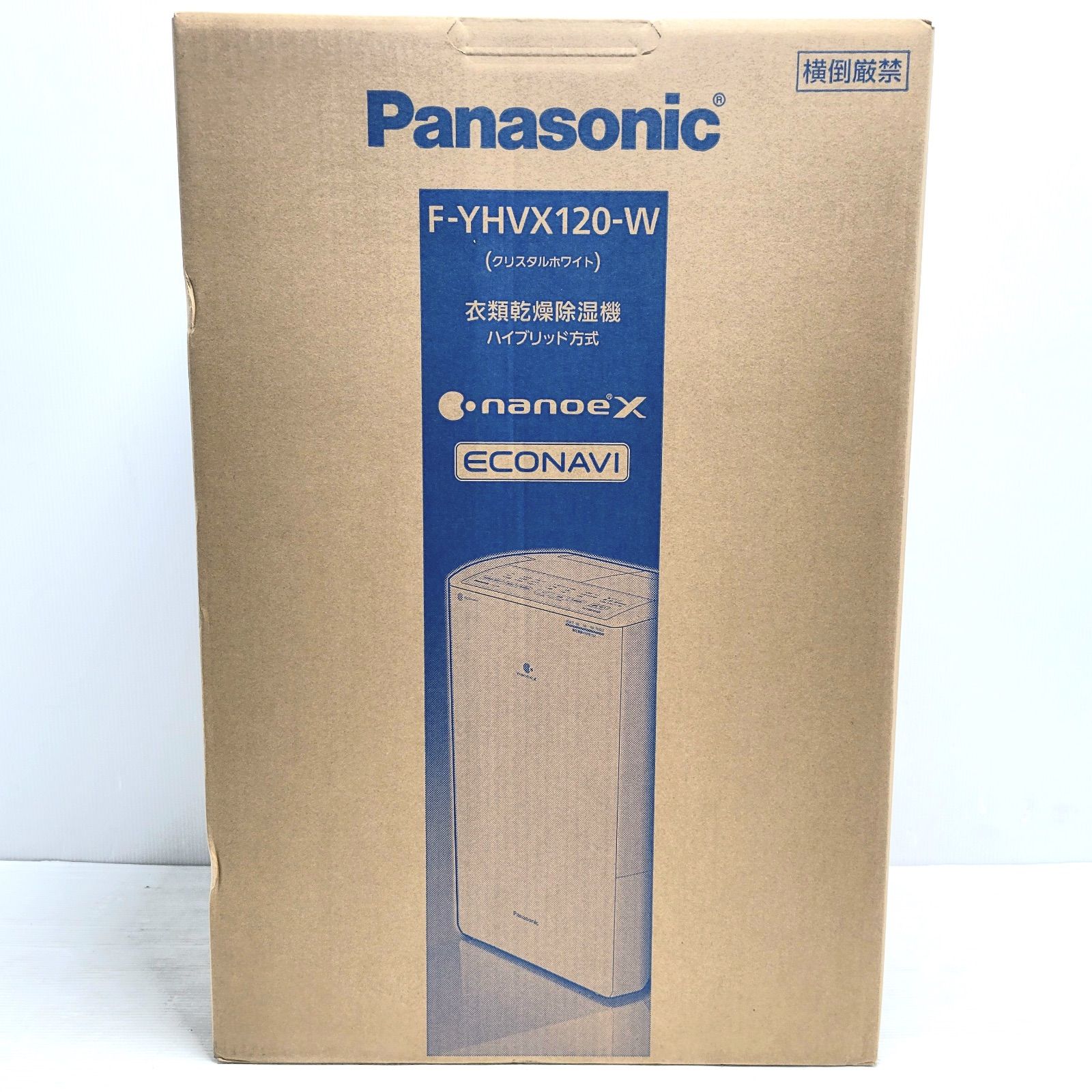 パナソニック 衣類乾燥除湿機 ホワイト F YHVX 120 W