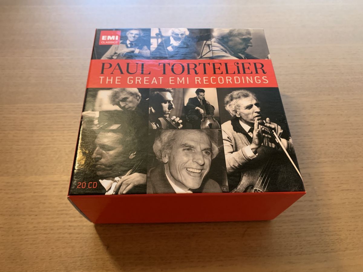 トルトゥリエ　The Great Recordings Paul Tortelier - The Great Recordings Tortelier Paul EMI Classics