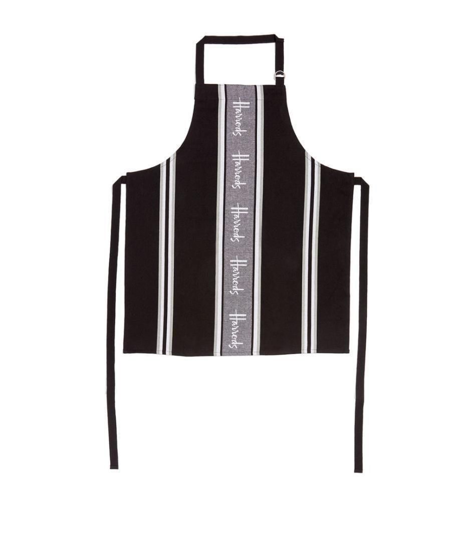 Harrods エプロン 100%コットン ロンドンデザイン Harrods エプロン