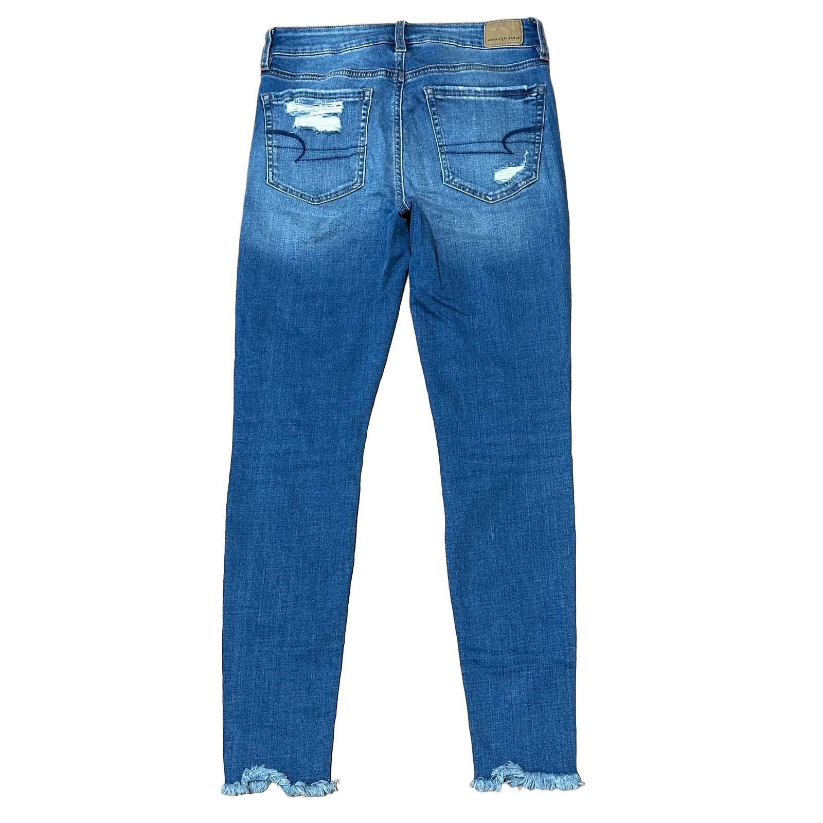 AMERICAN EAGLE HI-RISE JEGGING ハイライズ ジェギング リペア加工 