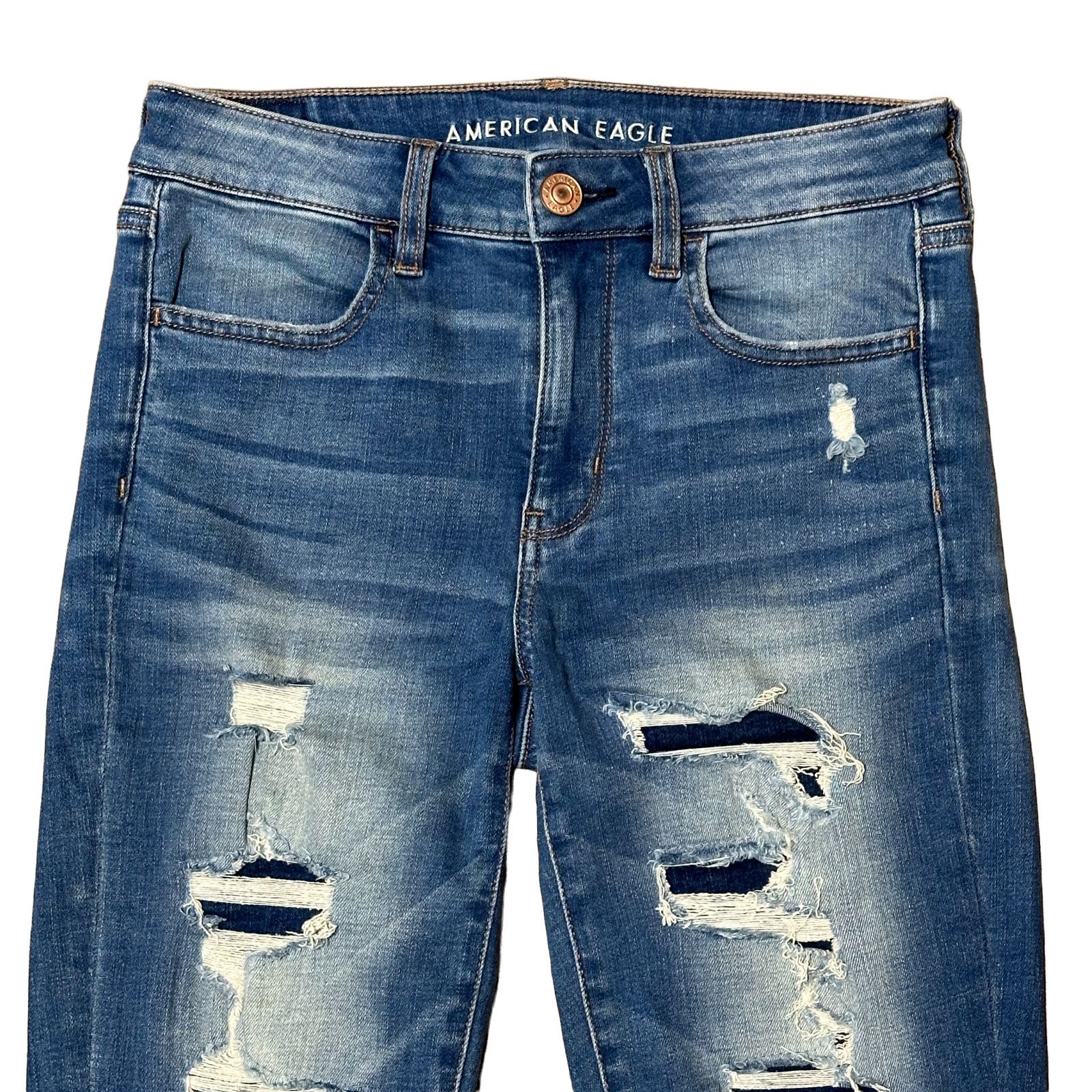 2点セット アメリカンイーグル ダメージジェギング American Eagle 
