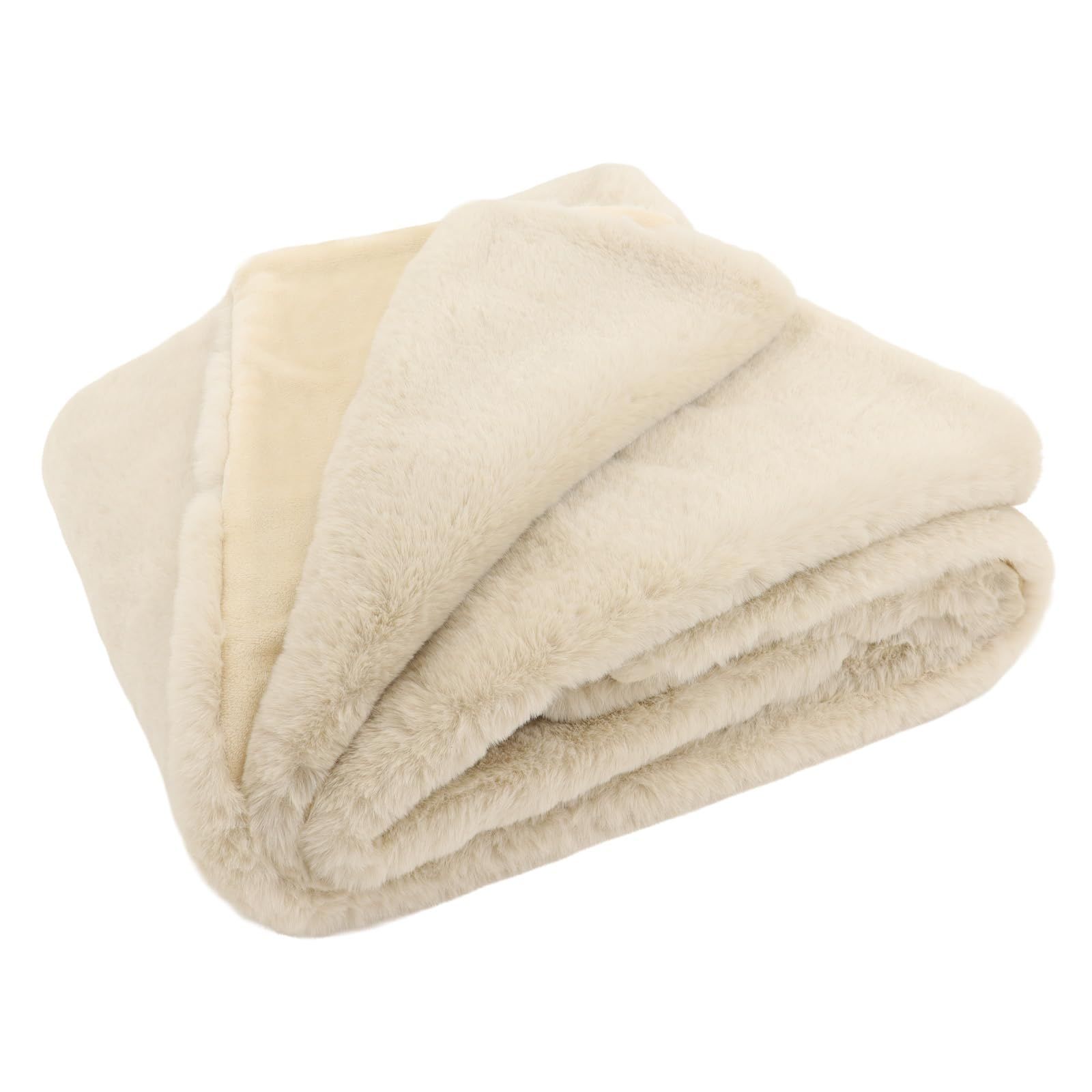 川島織物セルコン TAUKO タウコ ブランケット リッチェ アイボリー 140 190 GJ 6113