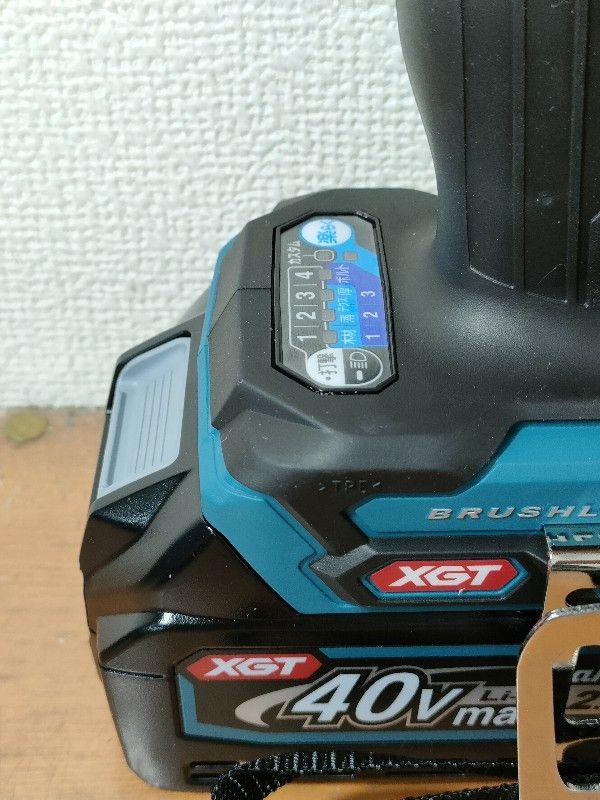  マキタ 青 40 V-max 充電式インパクトドライバ バッテリ 充電器 ケース付 長期 インパクトドライバー ドライバー