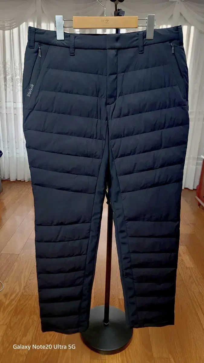 新 Volvik ボルビック メンズ ゴルフ キルティング ダウン ズボン