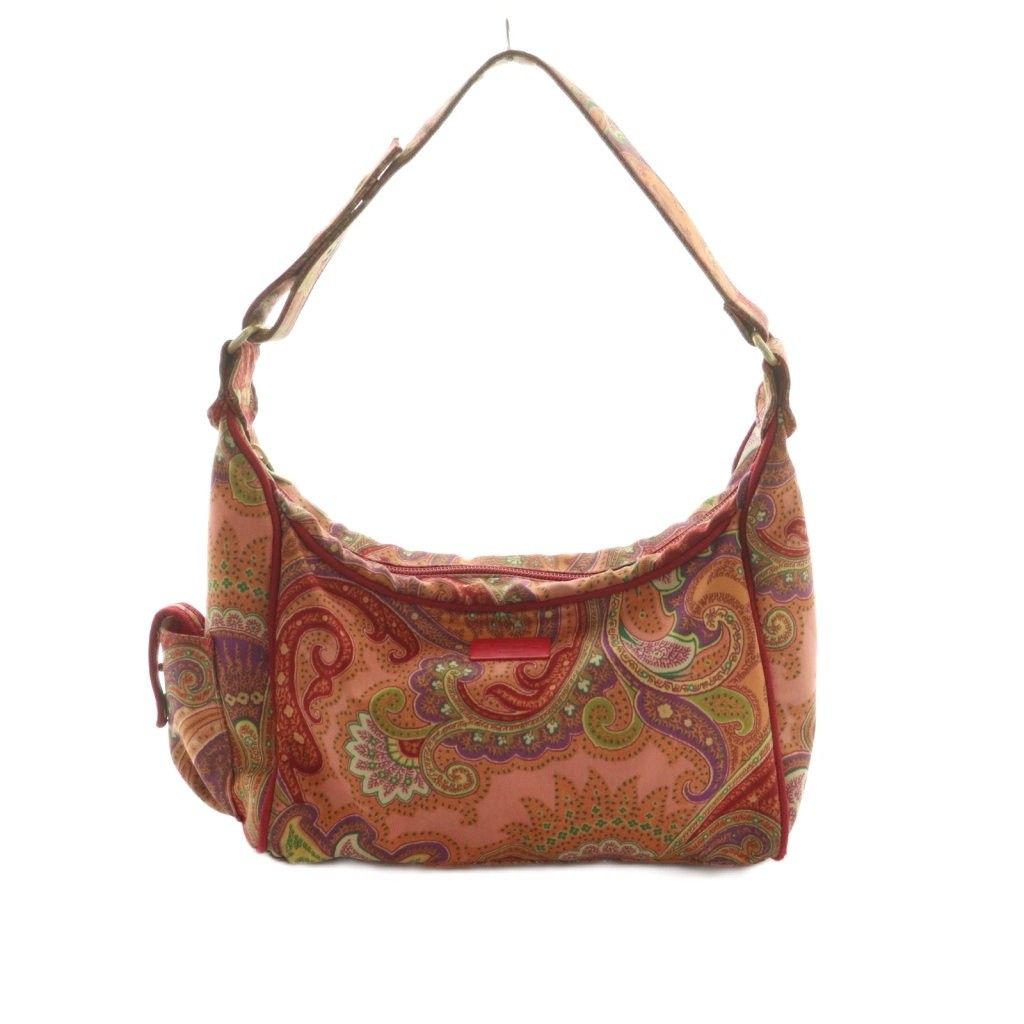 エトロ ETRO ハンドバッグ ペイズリー柄 マルチカラー /MI ■OS