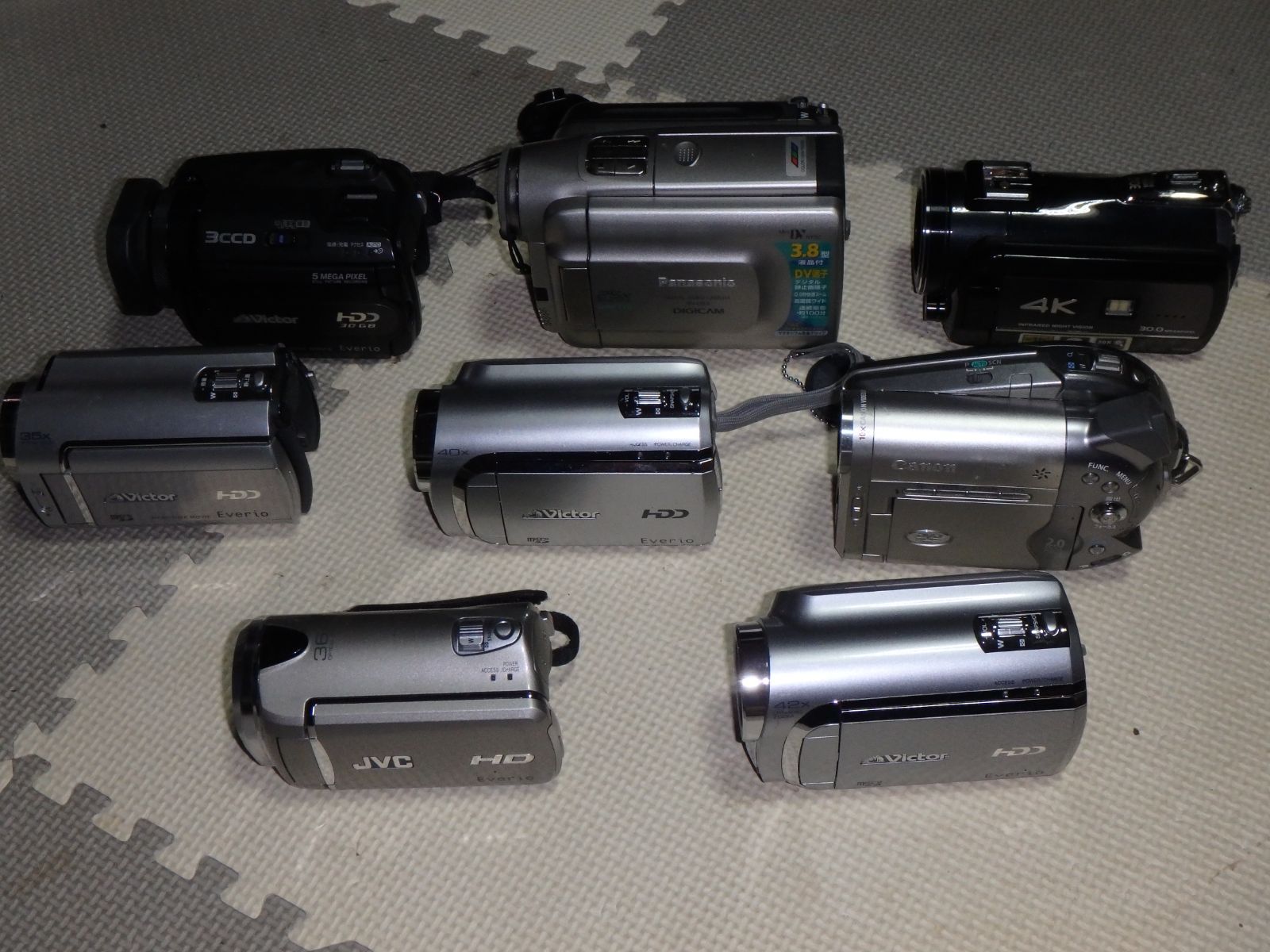 ビデオカメラ 8台 動作品 まとめ セット