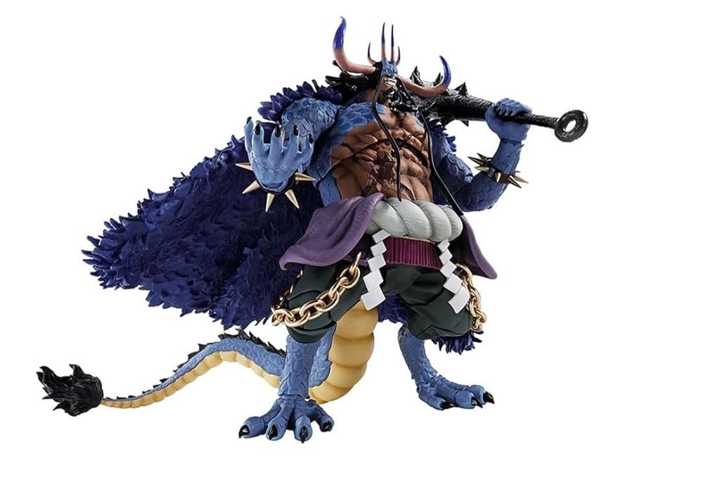 NATIONS S.H.フィギュアーツ ONE PIECE 百獣のカイドウ 人獣型 約245 mm PVC-ABS製 塗装済み可動フィギュア