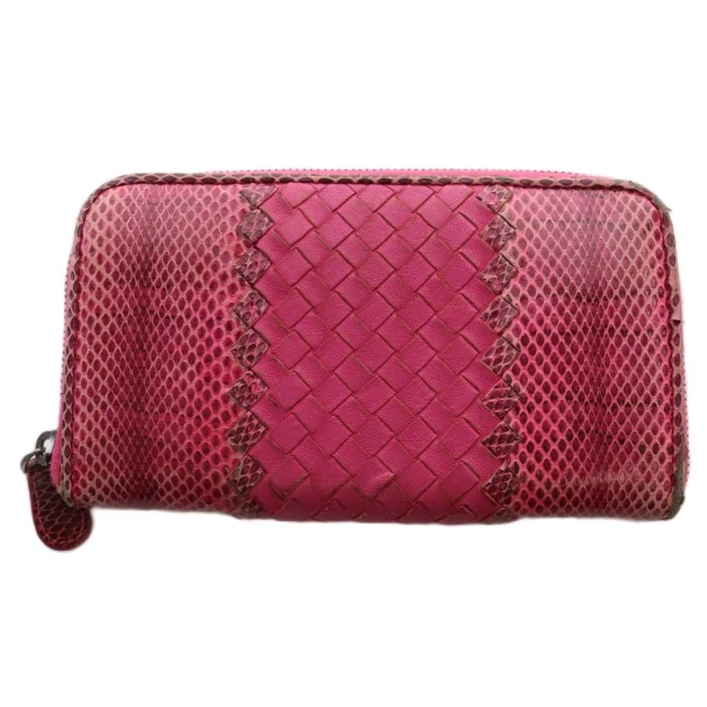 ボッテガヴェネタ BOTTEGA VENETA 長財布 ラウンドファスナー イントレ