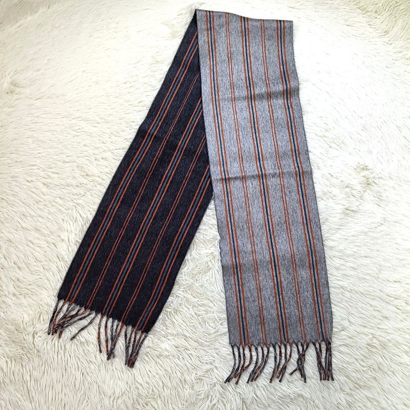 極美品 Salvatore Ferragamo サルヴァトーレフェラガモ マフラー