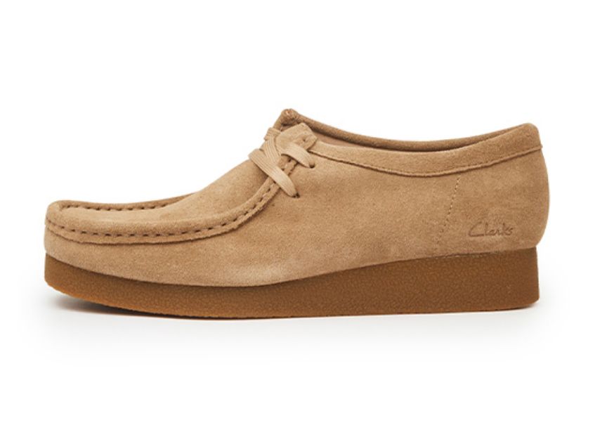 新品) Clarks ワラビー DARK SAND ウィメンズ 250