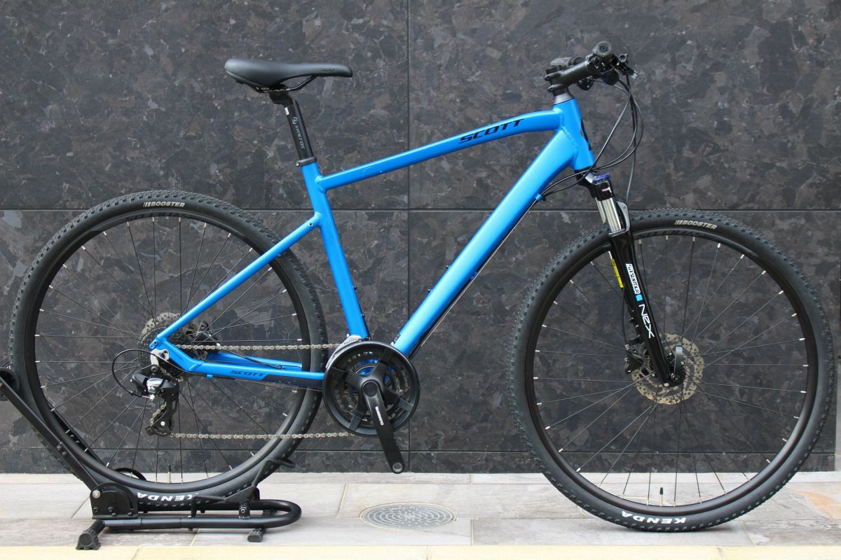 スコット SCOTT SUB CROSS J 1 Lサイズ シマノ Tourney 3 8 S フロントサスカスタム アルミ クロスバイク