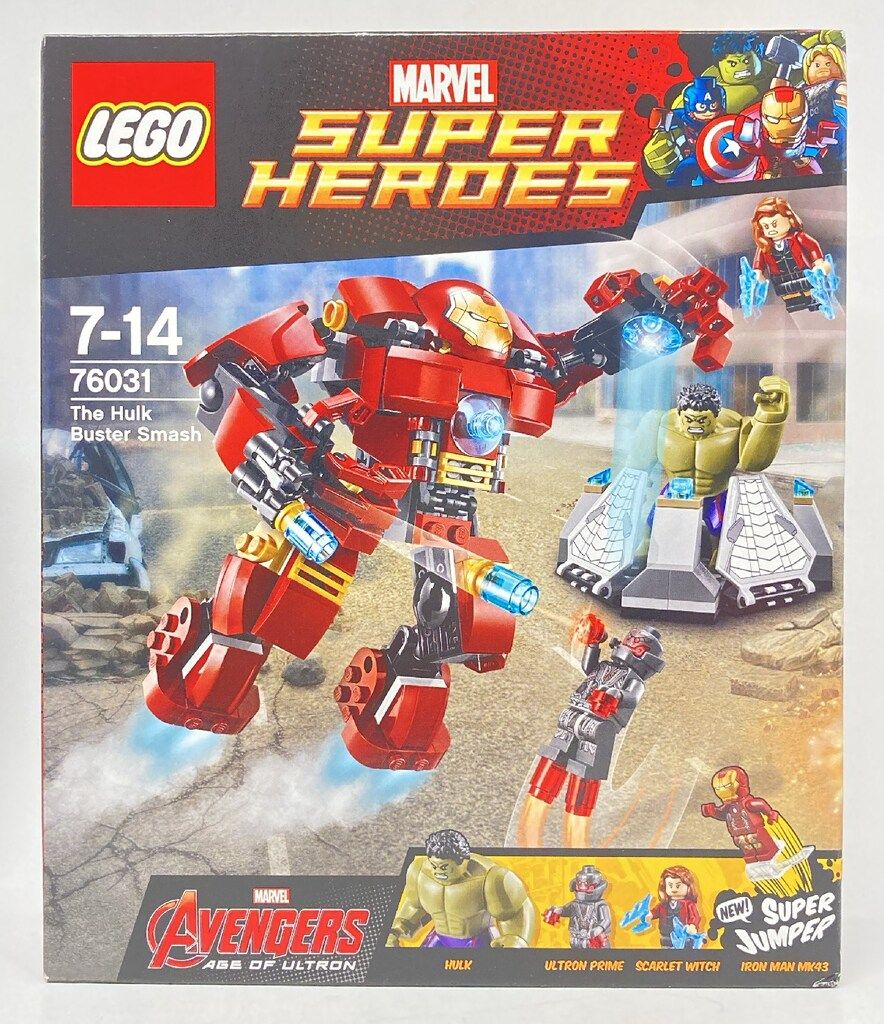 LEGO SUPER HEROES AGE OF ULTRON THE HULK BUSTER SMASH 76031