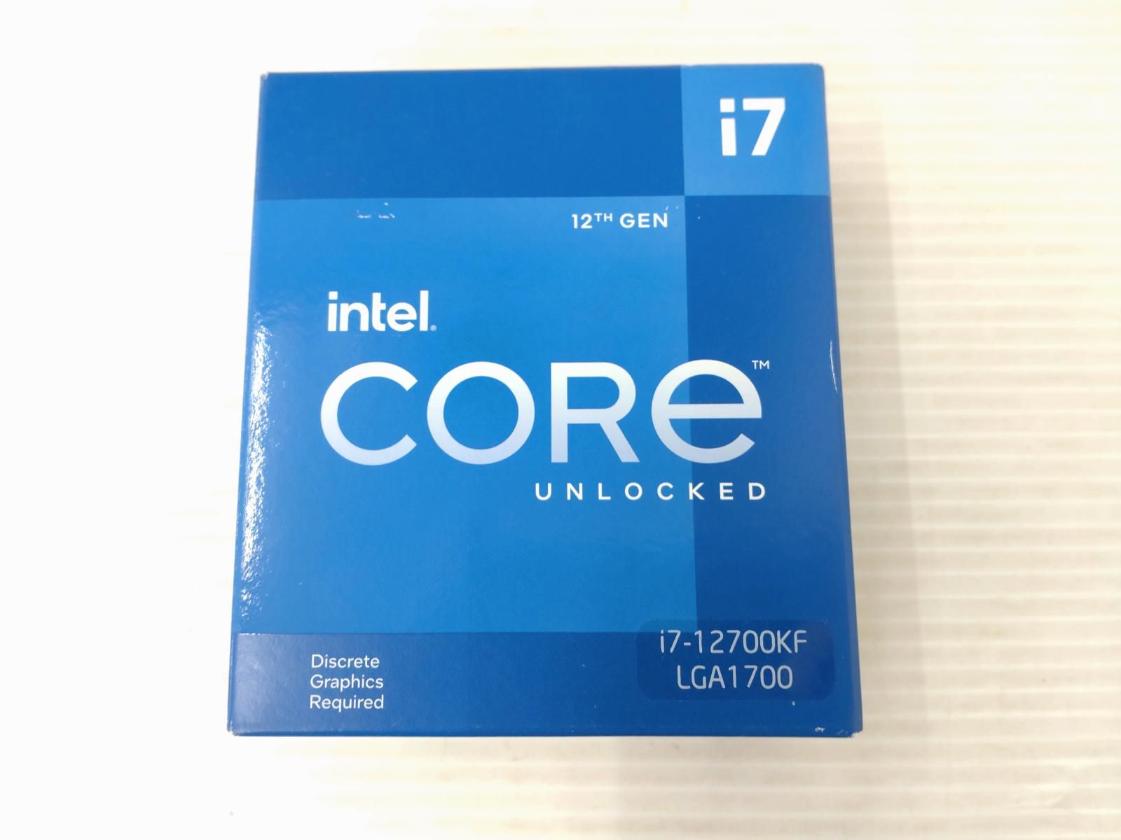中古品】Intel CPU Core i7-12700KF (2512073) - メルカリ