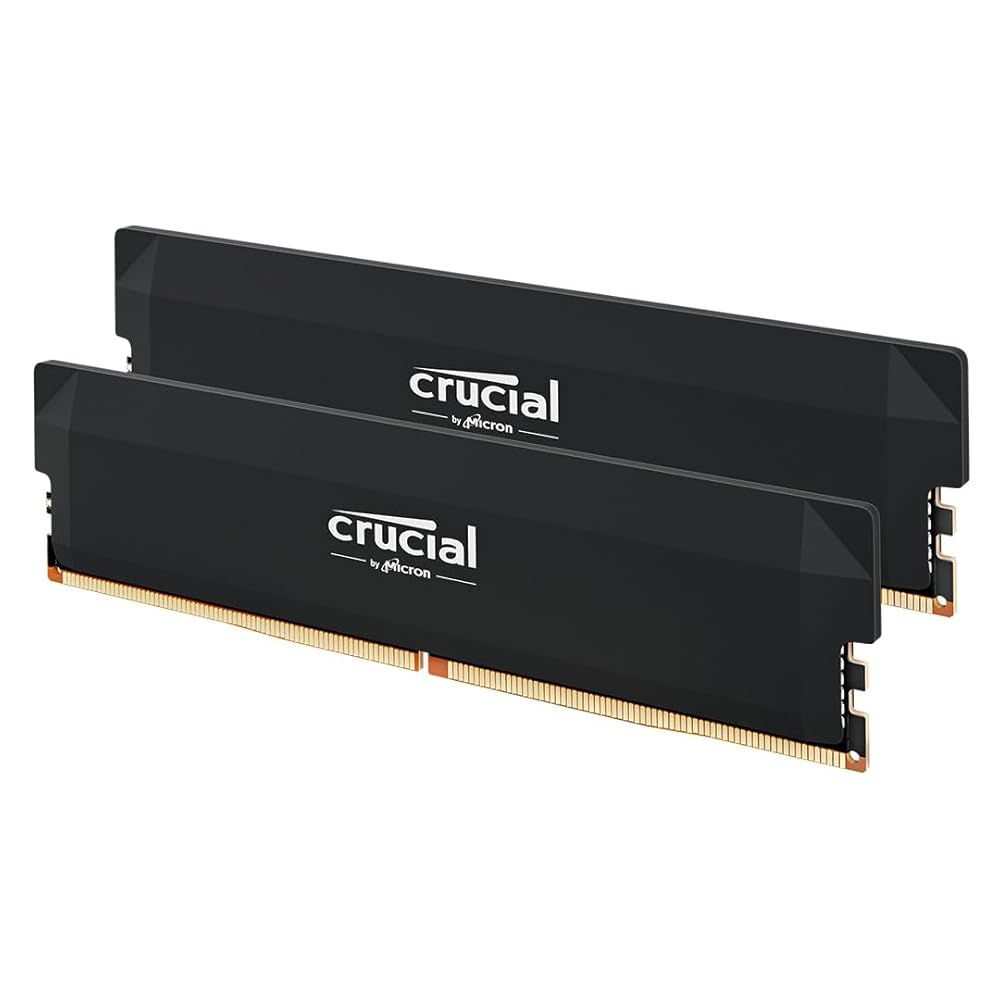 Crucial クルーシャル PRO マイクロン製 デスクトップ用メモリ 16 GB× DDR 5-6400 オーバークロック 品