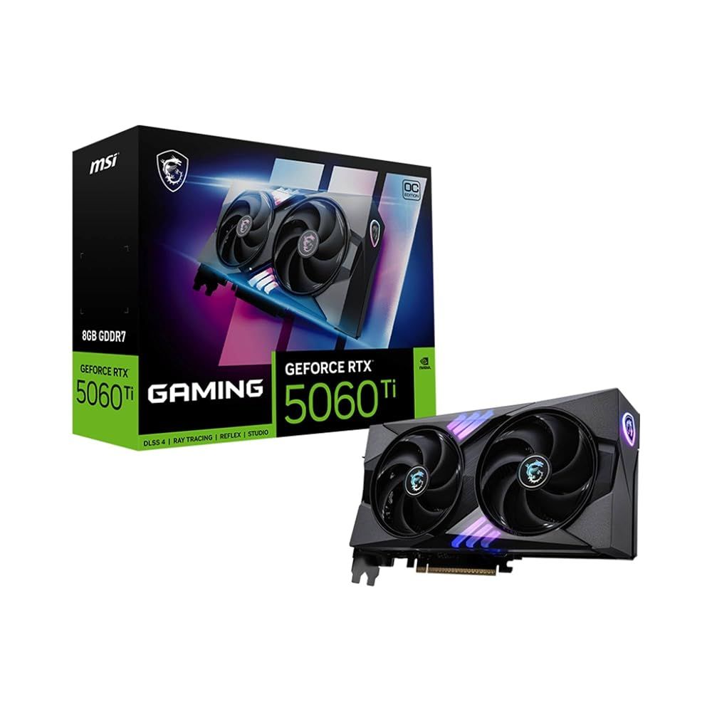 MSI GeForce RTX 5060 Ti 8 G GAMING OC グラフィックスボード VD 9178