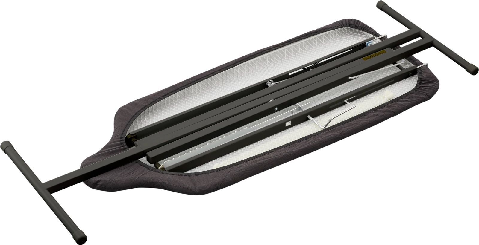  山崎実業 Yamazaki スタンド式人体型アイロン台 ダークグレー 約W 90 D 37 H 25～78 cm 使用時 ライン スチームメッシュ構造 13段階 高さ調節機能付き パリっと仕上げる アイロン掛け 2148 アイロン台 衣類ケア家電