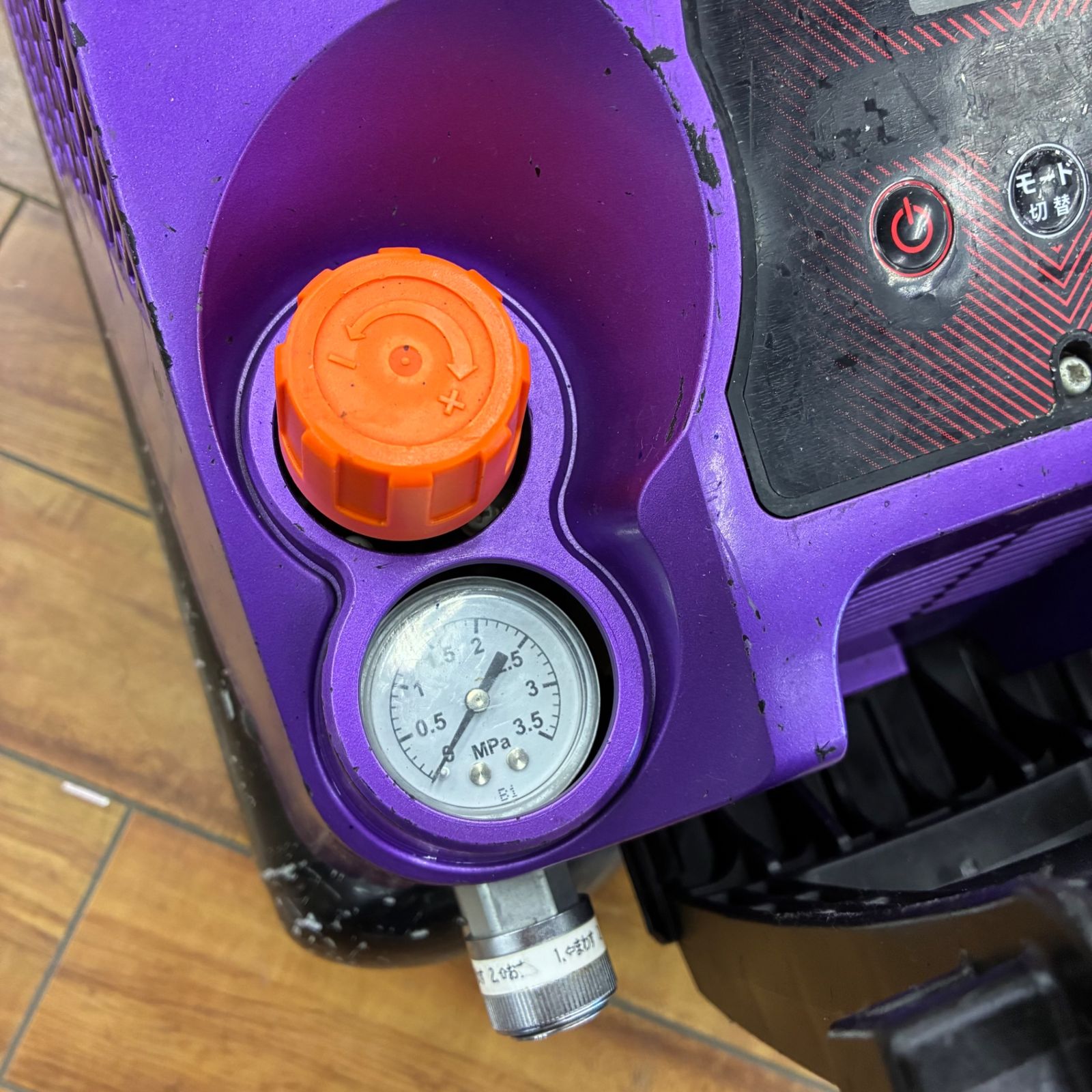  マックス MAX エアコンプレッサー AK- _メタリックパープル コンプレッサー エアーツール