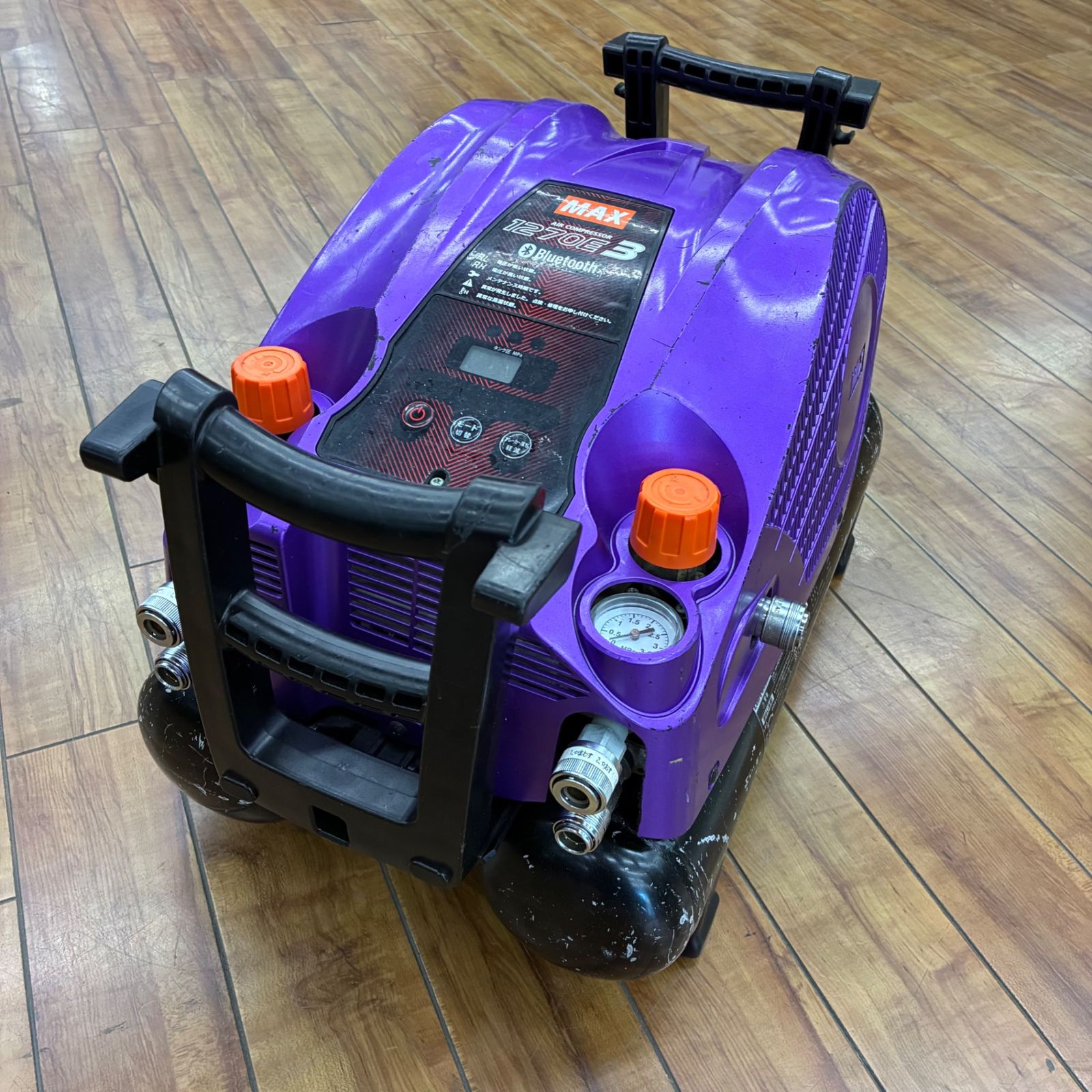 マックス MAX エアコンプレッサー AK- _メタリックパープル
