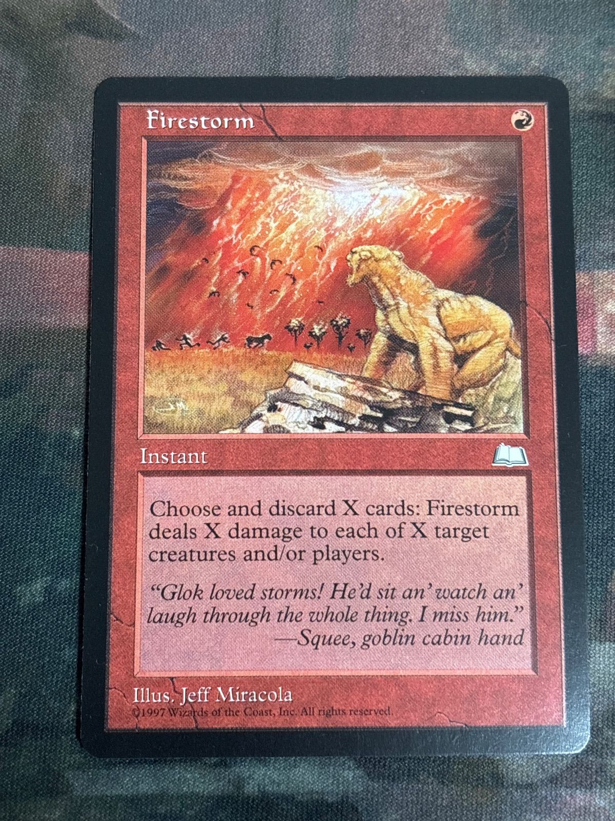 nv9 152 炎の嵐/Firestorm WTH 英語版 EN MTG - メルカリ