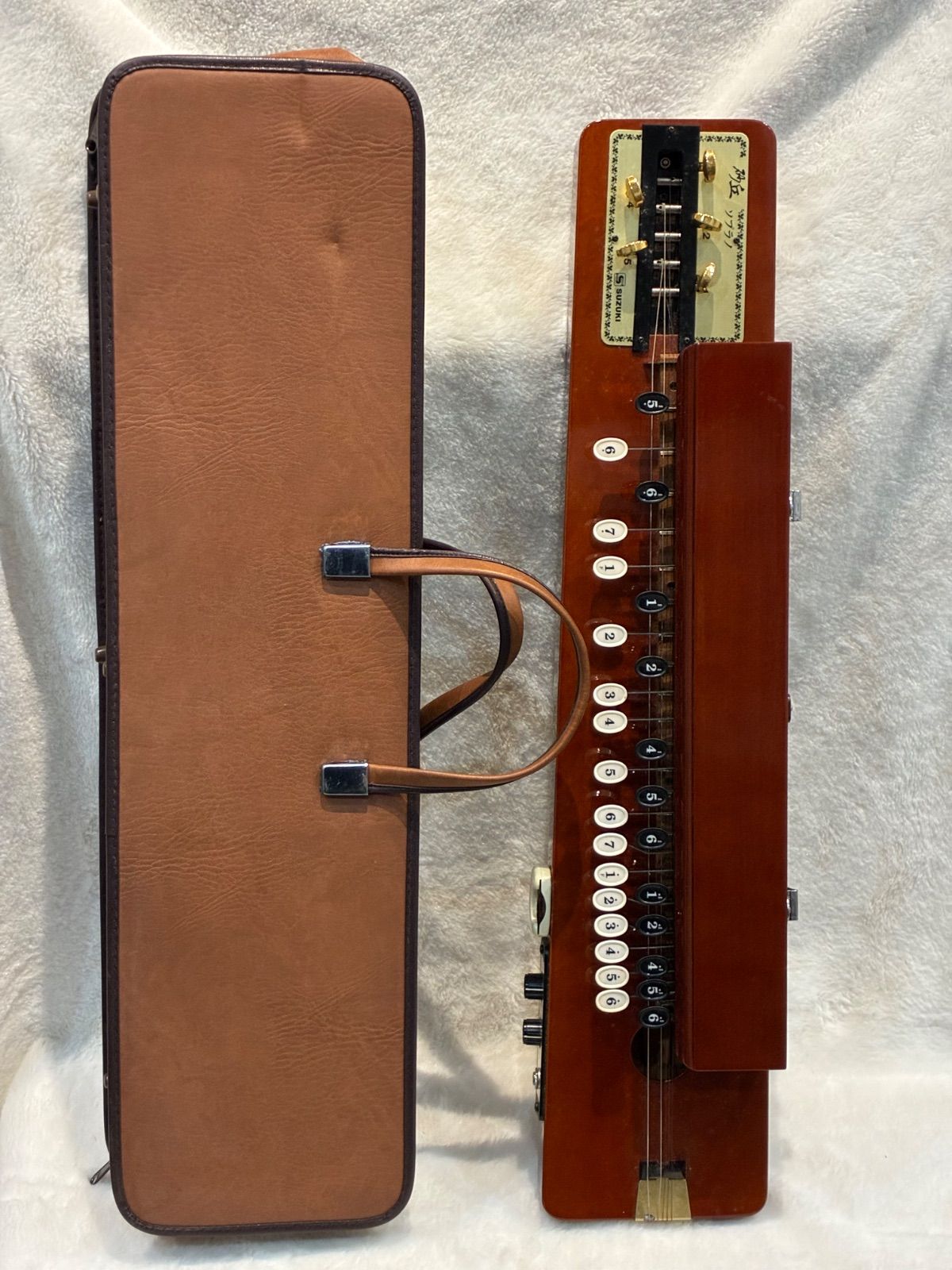 スズキ 大正琴 本体 ケース付き 製造番号93235