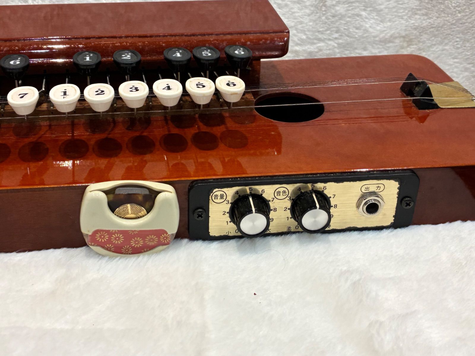 美品】スズキ 大正琴 本体+ケース付き 鈴木楽器製作所 製造番号93235