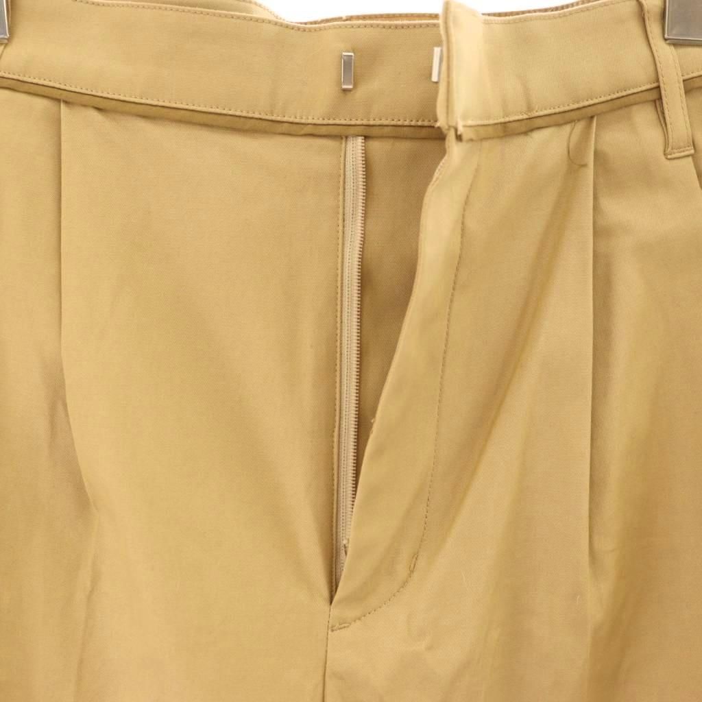 ザポーズ THE PAUSE 25SS ロールアップチノパンツ タックパンツ 38