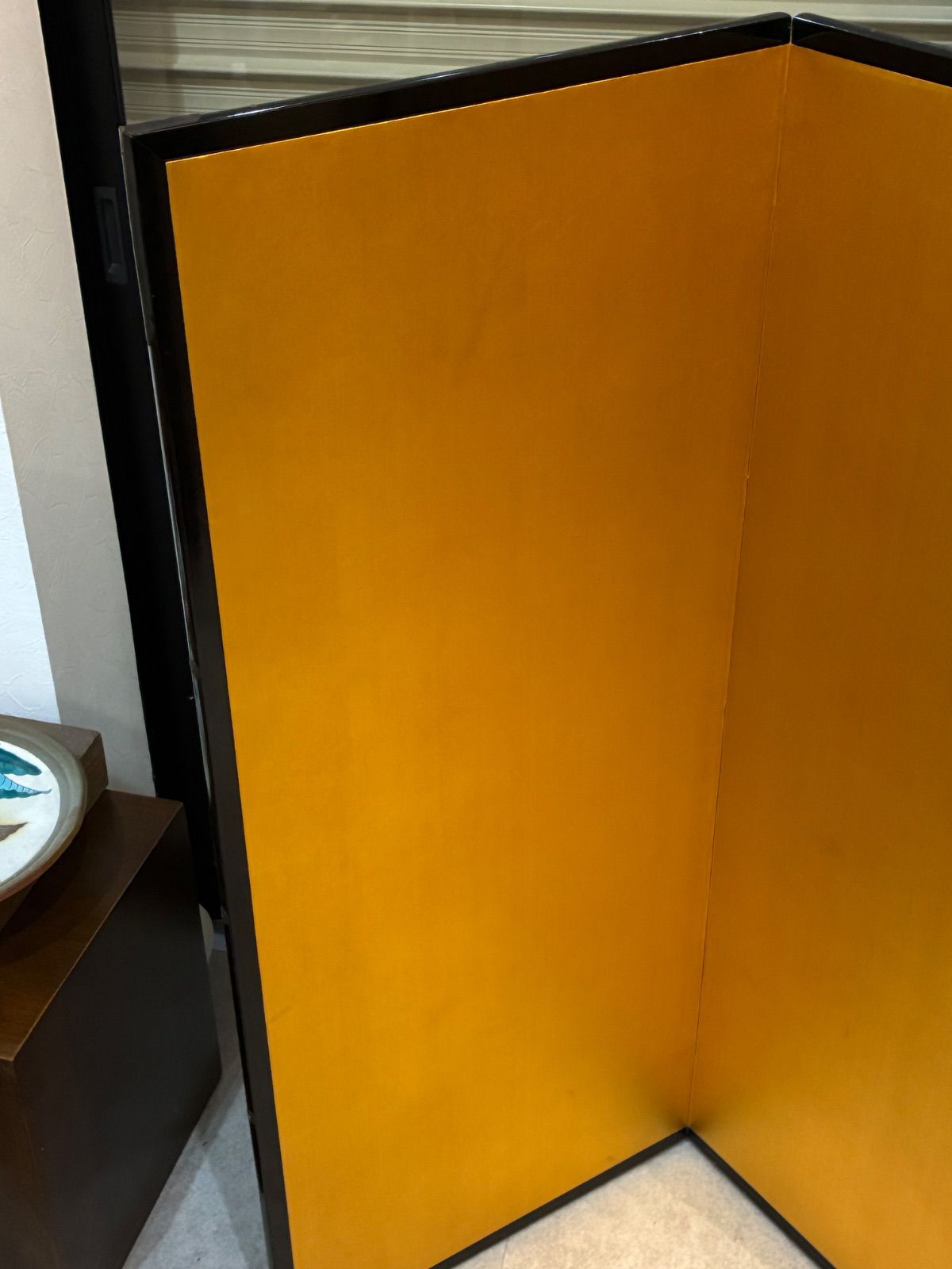 四つ折り衝立 110 45 cm 両面 お部屋の間仕切り インテリアに