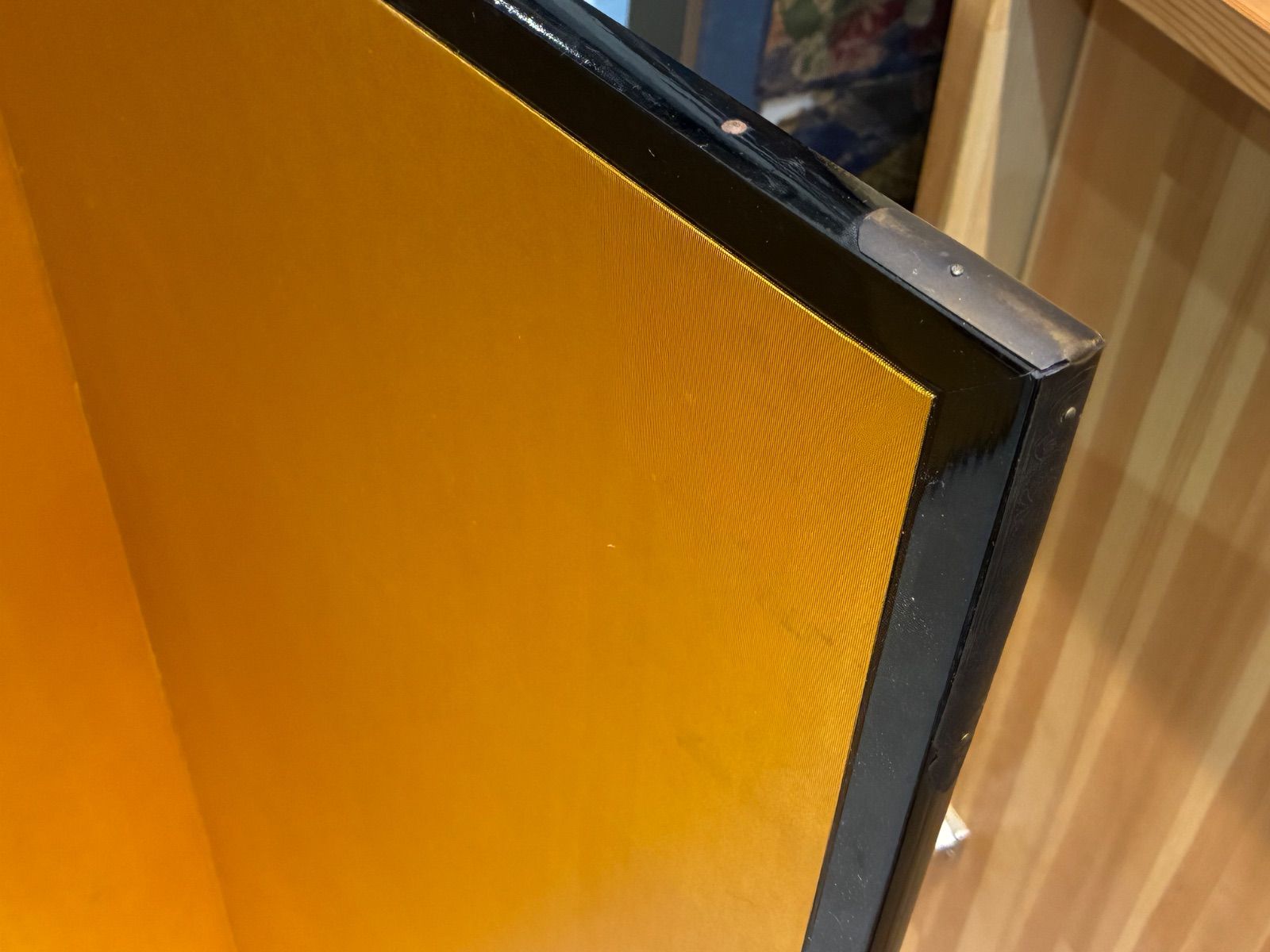  四つ折り衝立 110 45 cm 両面 お部屋の間仕切り インテリアに その他 工芸品