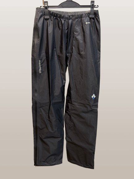 mont bell モンベル ストームクルーザージップパンツ 1128564 M L 30 32インチ 黒 ブラック 17582