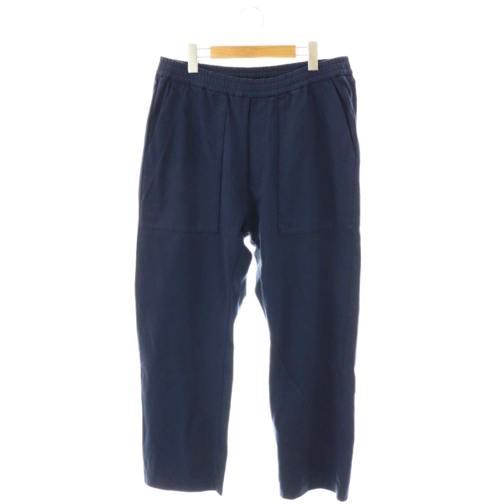 バレナ BARENA コットンイージーパンツ テーパード 50 紺 ネイビー /AT