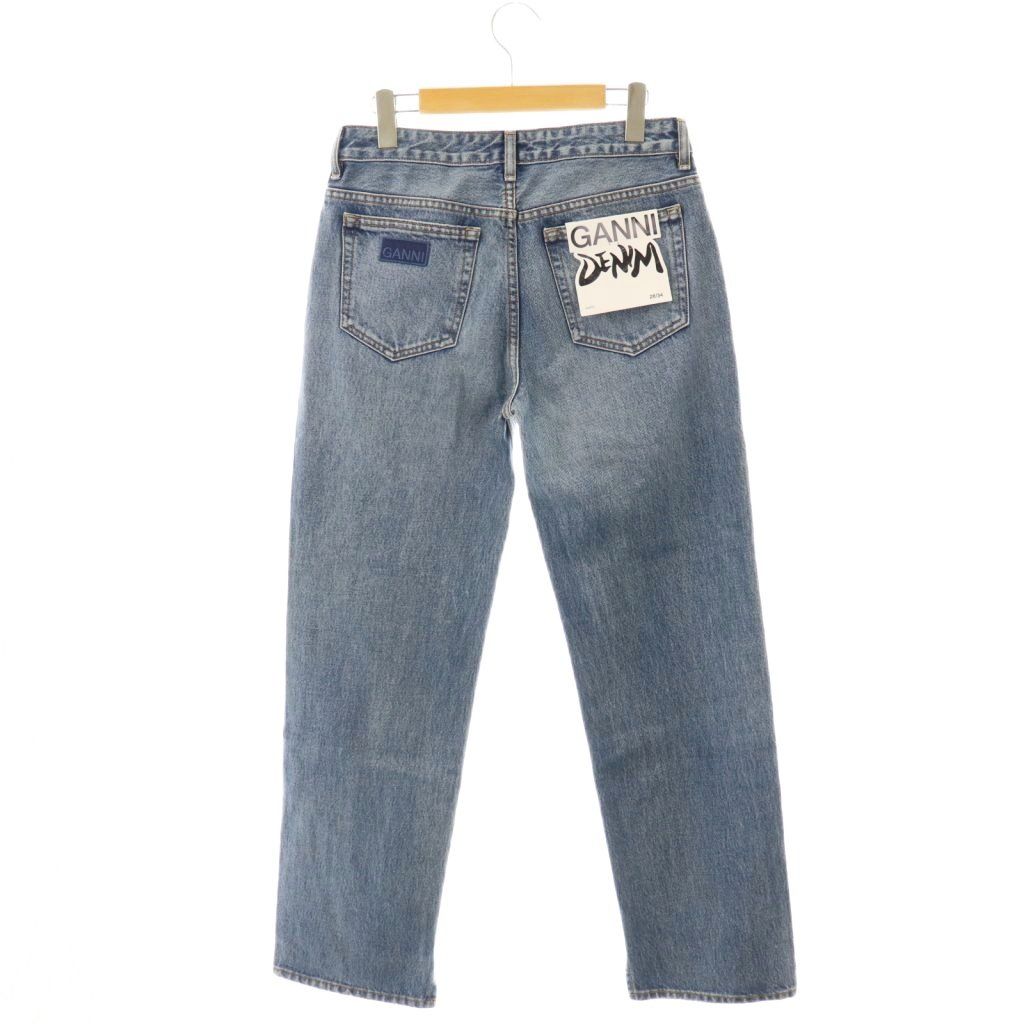 ガニー GANNI LOVY デニムパンツ ジーンズ ボランフライ コットン 28W