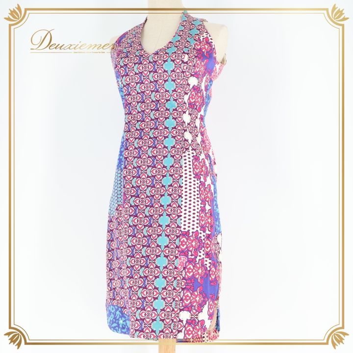 フラメンコ 衣装 ワンピース ドレス エルモサ HERMOSA タイト 柄 模様 お洒落 ダンス パーティ 発表会 ピンク系 ブルー系 パープル系 フラメンコ衣装 おしゃれ タイトスタイル パターン カラフル ステージ衣装