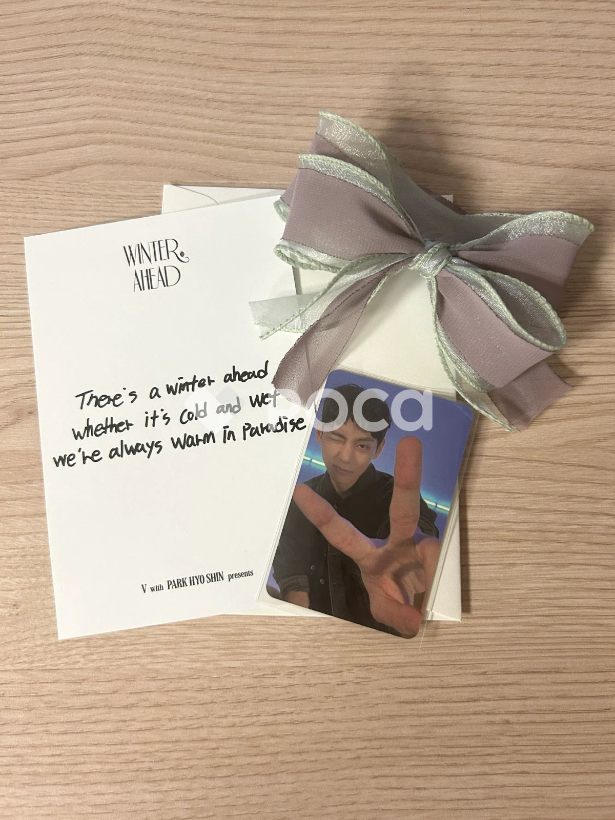 BTS V The Warmest Winter EVENT