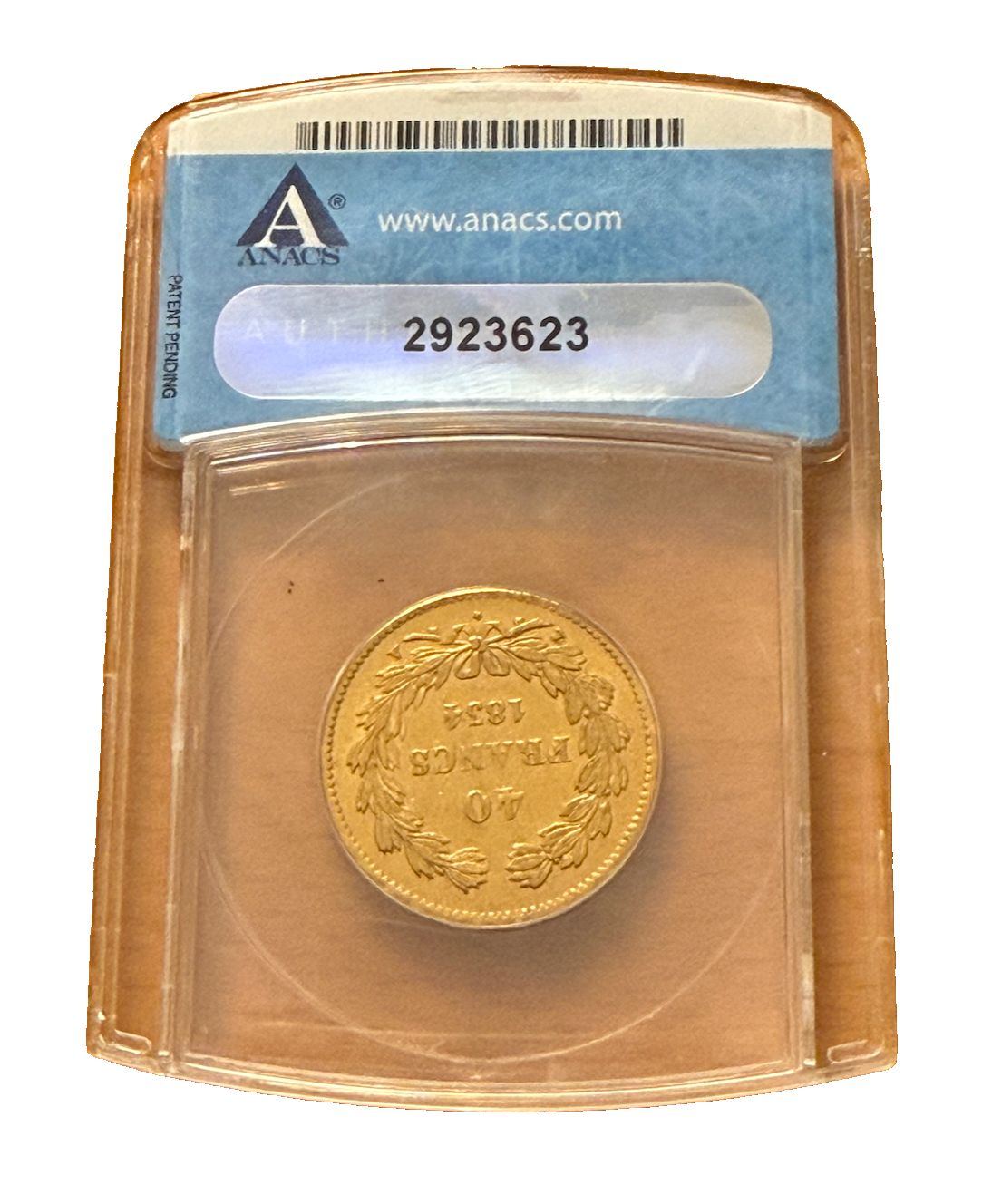 フランス 1/4FRAN 1834 銀貨 NGC-AU ルイ・フィリップ 107 1834 FRANCE King Louis Philippe I French Antique Silver 5 Francs