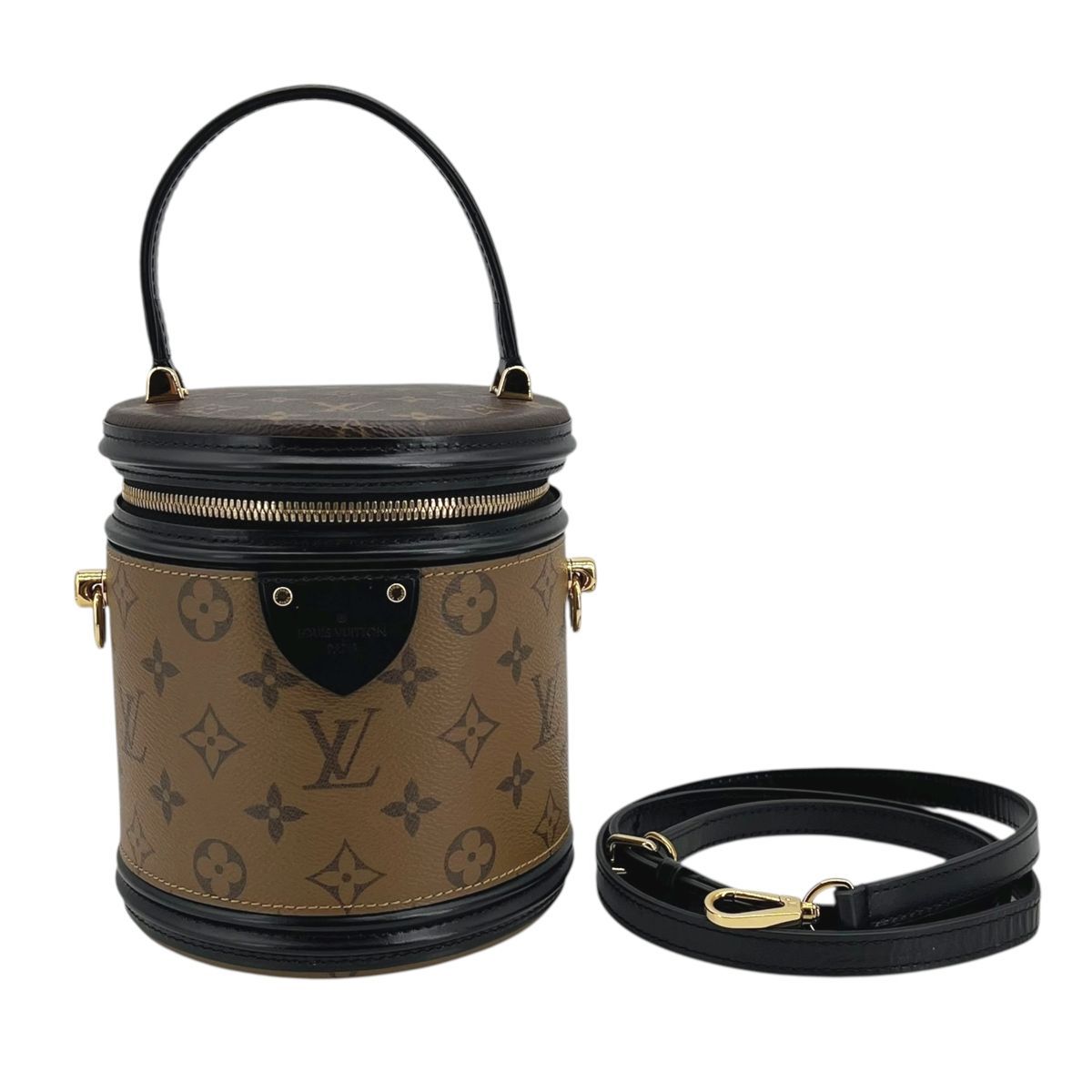 LOUIS VUITTON ルイ ヴィトン モノグラム リバース カンヌ ショルダーバッグ M 43986 2 wayショルダー ハンドバッグ バニティバッグ レディース SA