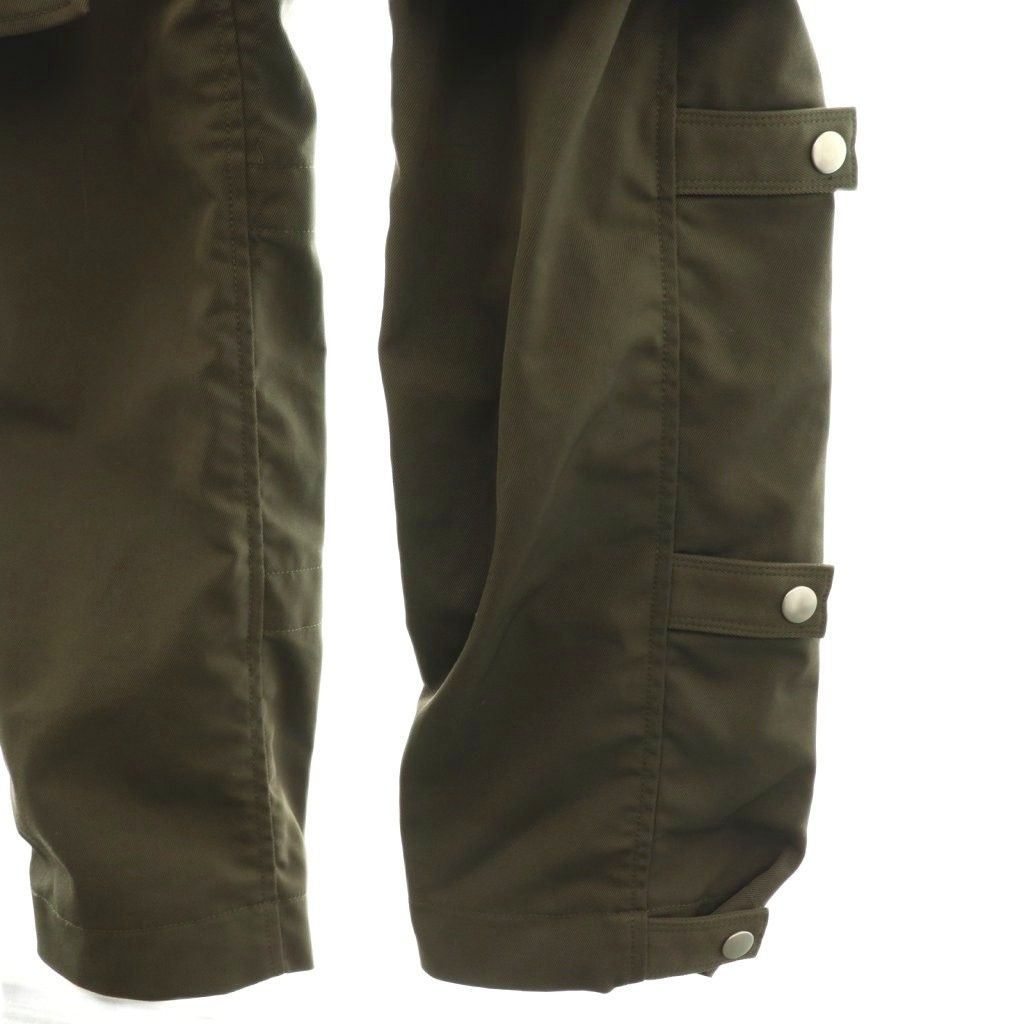 オールモストブラック ALMOSTBLACK サスペンダー付デザインカーゴ