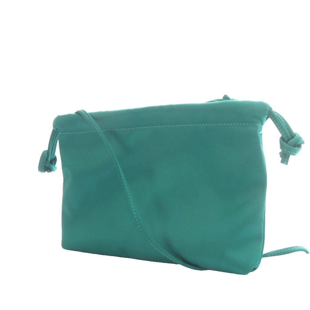 【中古】未使用品 セルリ CELERI ドゥーズィエムクラス取扱 25SS SATIN MINI POUCH サテンポーチ グリーン セルリ CELERI ドゥーズィエムクラス取扱 25SS ショップ SATIN MINI