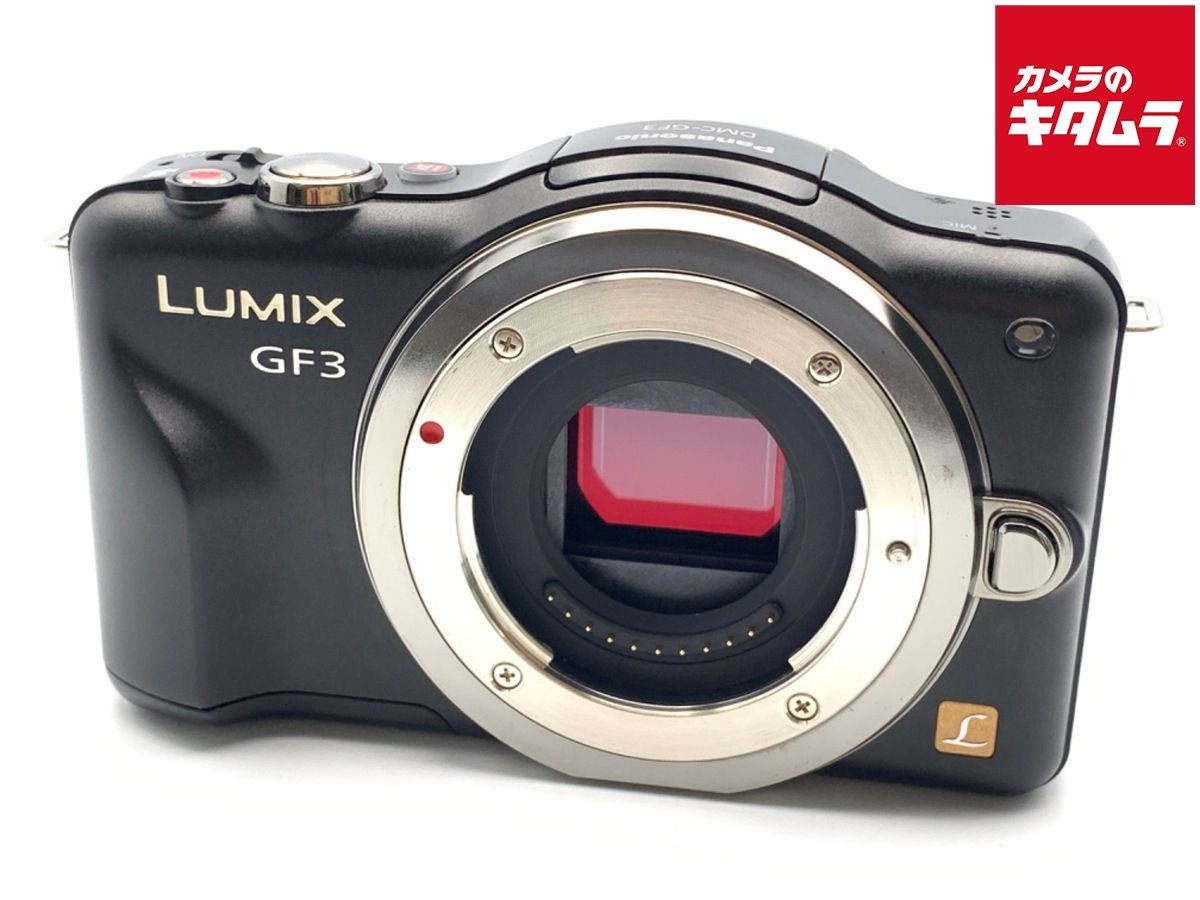 並品 パナソニック LUMIX DMC GF 3 K ボディ エスプリブラック