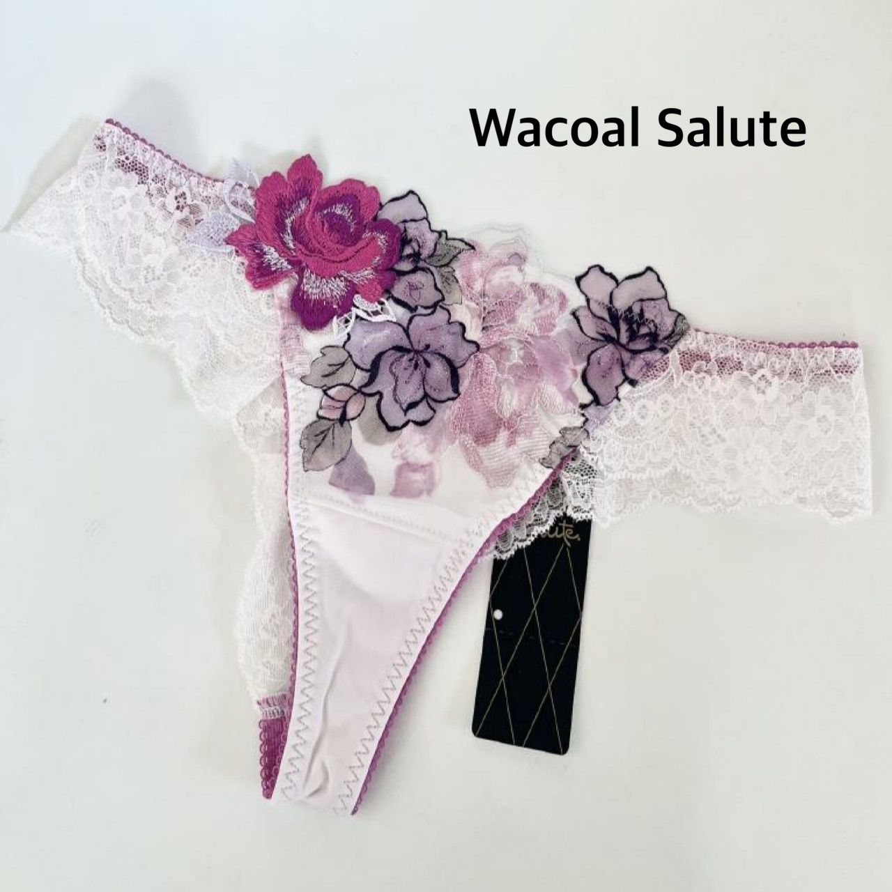 新品 2024年製】Wacoal Salute ワコールサルート ソング(Tバック