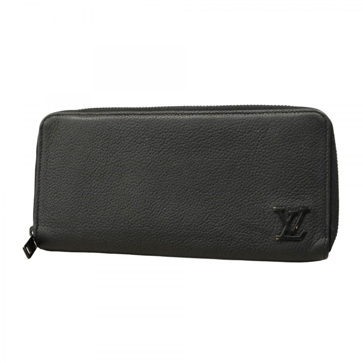 5 pa 0861-h ルイヴィトン 長財布 アエログラム ジッピーウォレットホリゾンタル M 80334 ブラック メンズ