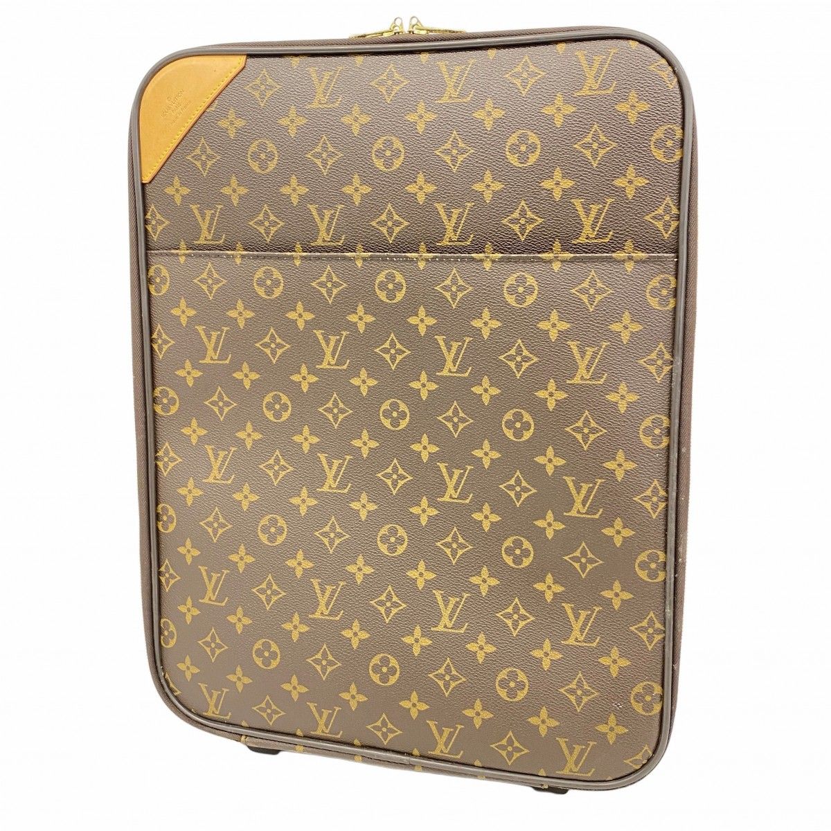 5 pa 0822 ルイヴィトン キャリーバッグ モノグラム ペガス45 M 23293 ブラウン メンズ レディース ユニセックス