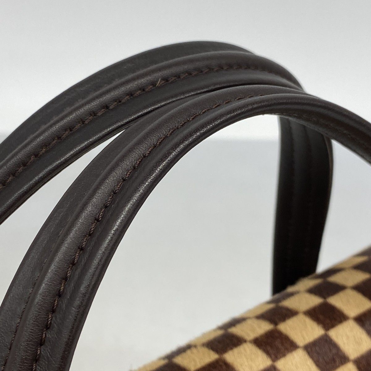 5pa0623】ルイヴィトン ハンドバッグ ダミエ・ソバージュ ライオン