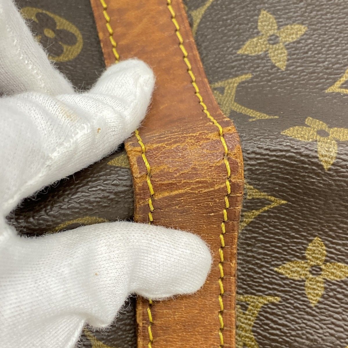 5pa0649】ルイヴィトン ボストンバッグ モノグラム キーポル55 M41424