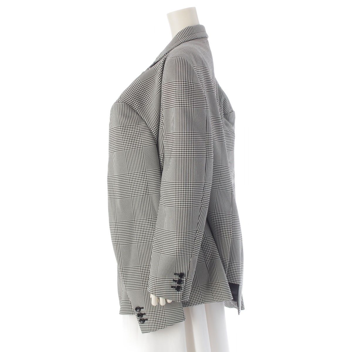 コムデギャルソン AD2024 4つ袖 千鳥 チェック柄 ジャケット GN-J001