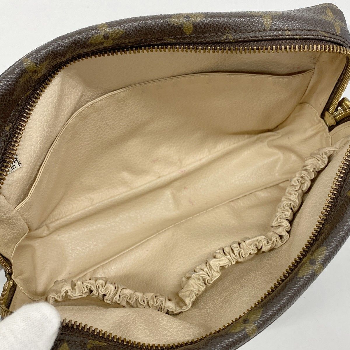 5pa0698】ルイヴィトン ポーチ モノグラム トゥルーストワレット23