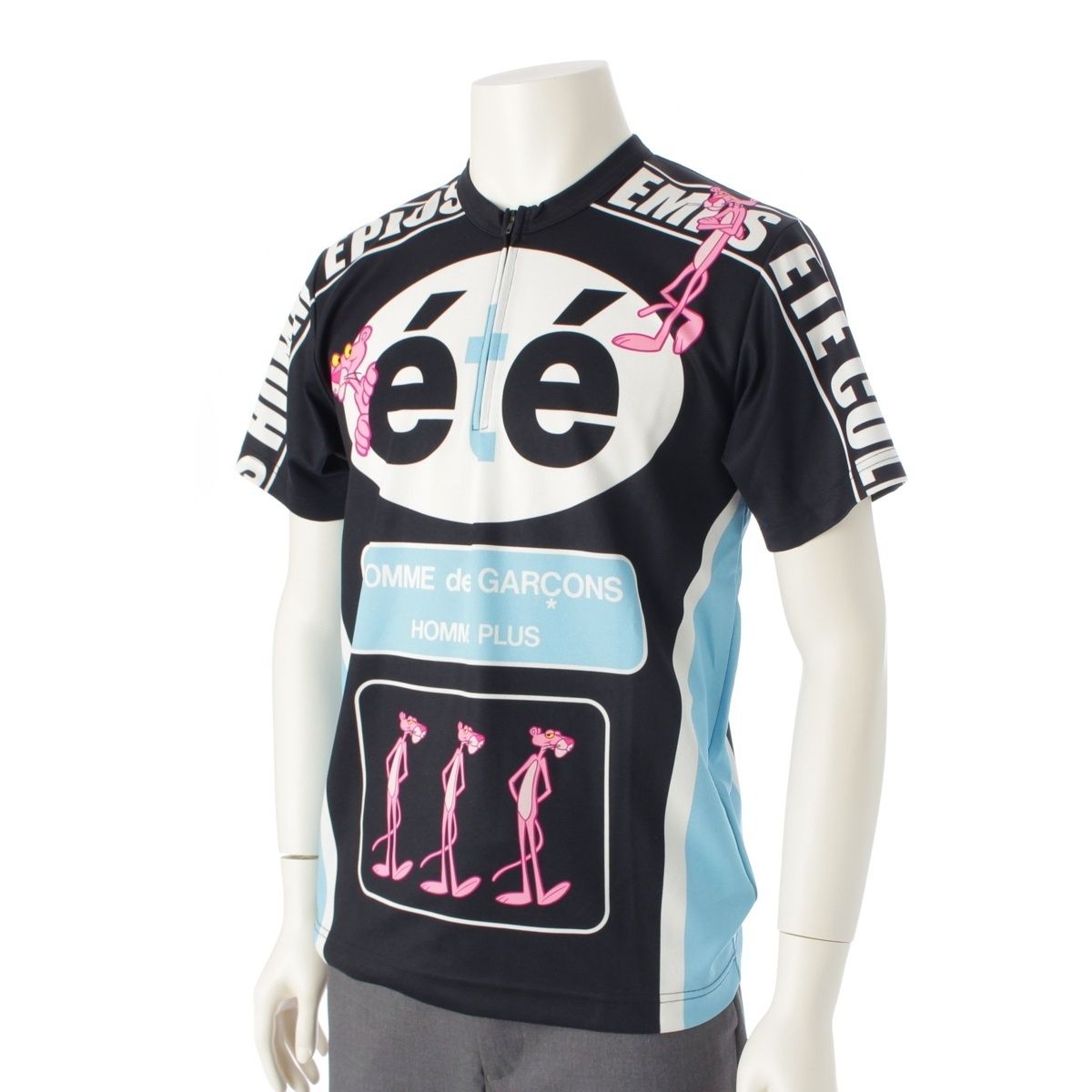コムデギャルソンオムプリュスピンクパンサーTシャツ コムデギャルソン
