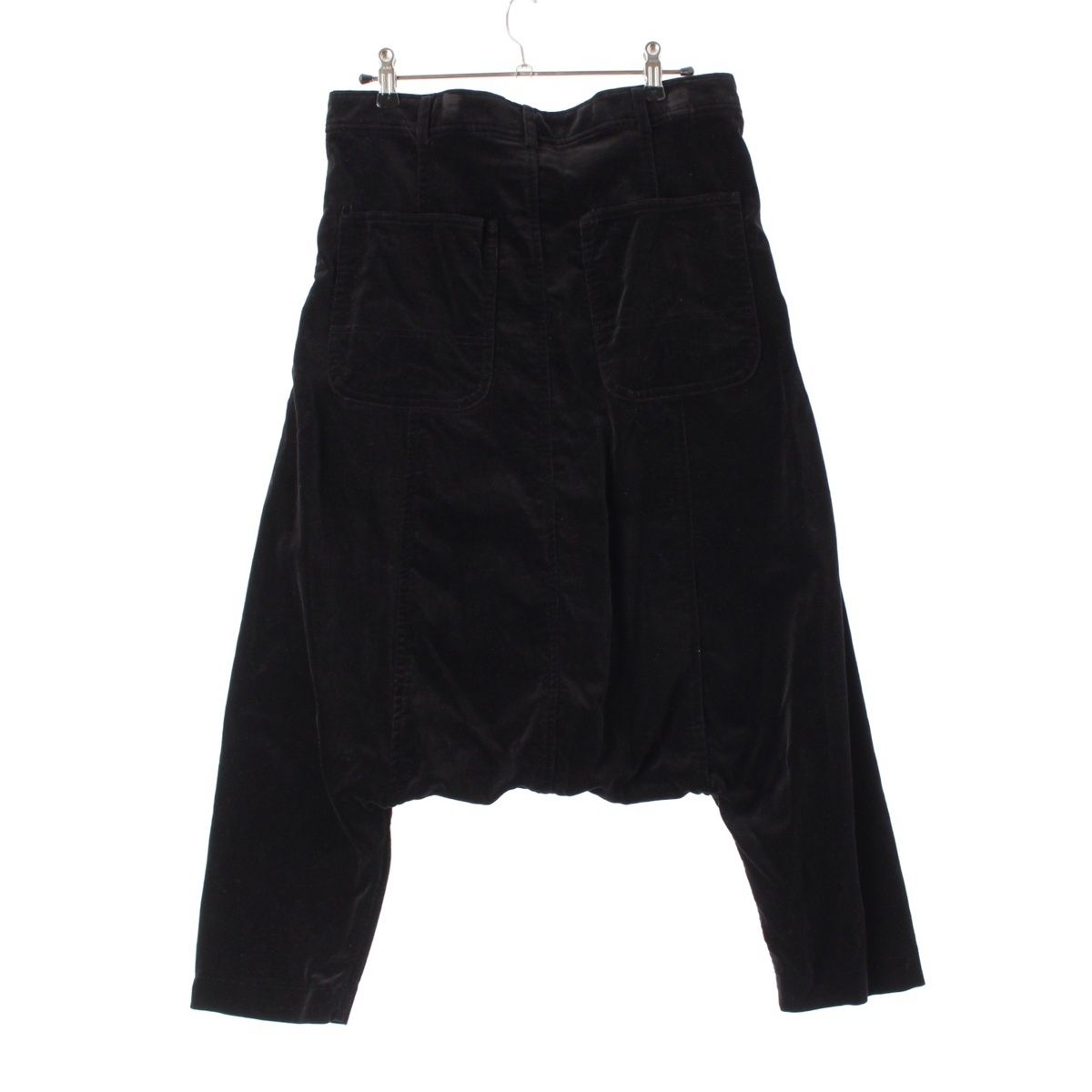 コムデギャルソン AD2007 07AW ベロア サルエルパンツ ボトムス GT P028 ブラック SS