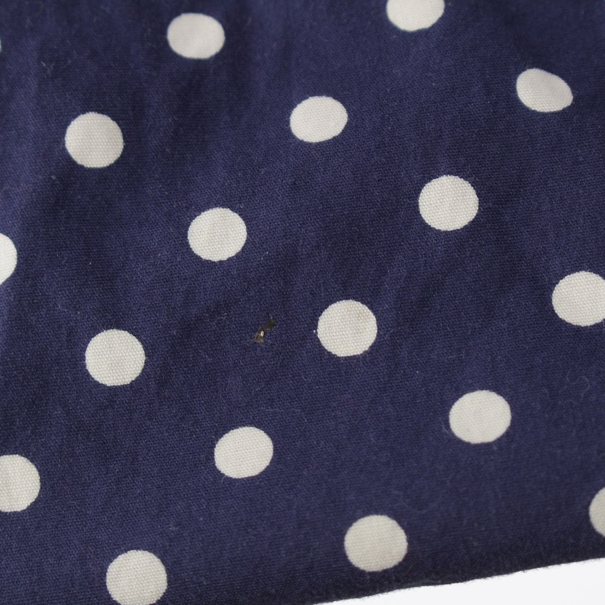  コムデギャルソン AD 2005 06 SS コットン ドット ドレープ 変形 サルエルパンツ ボトムス GQ P 029 ネイビー ホワイト サルエルパンツ パンツ