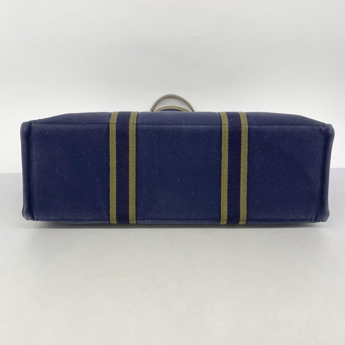 5pa0983】エルメス トートバッグ フールトゥGM キャンバス ネイビー