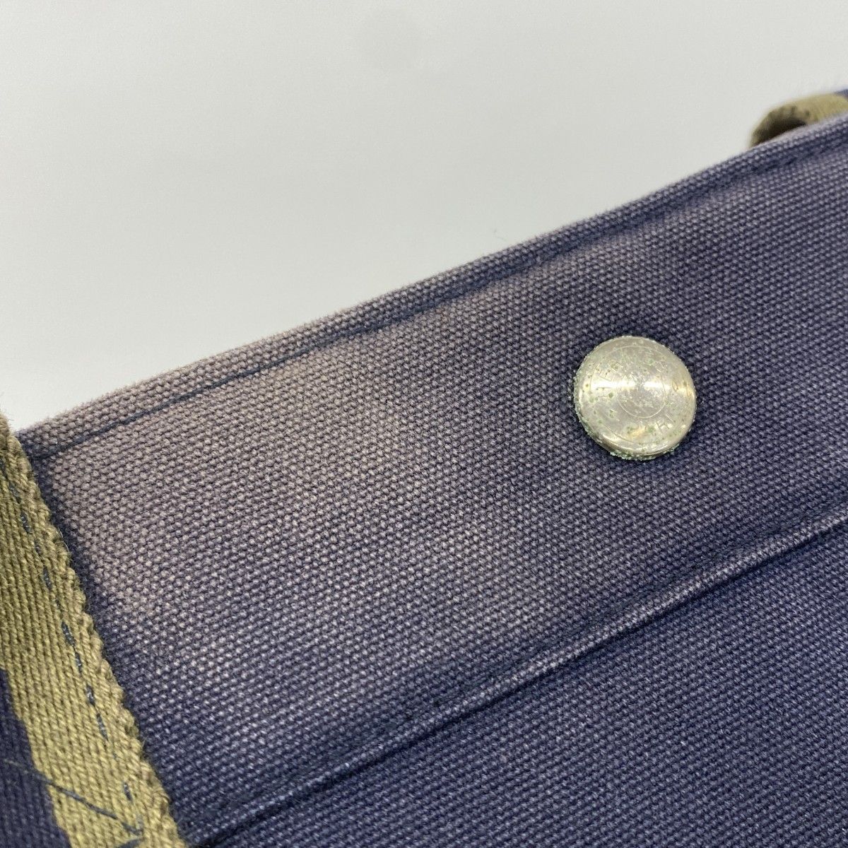 5pa0983】エルメス トートバッグ フールトゥGM キャンバス ネイビー